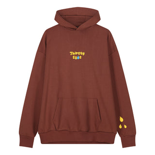 Food for thought - Hoodie - Brown